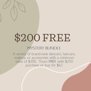 Skincare, Hair & Makeup Mystery Box $200 minimum value